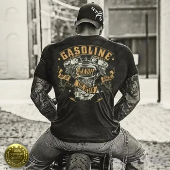 Respect for Bikers Gasoline V-Twin Motorcycle